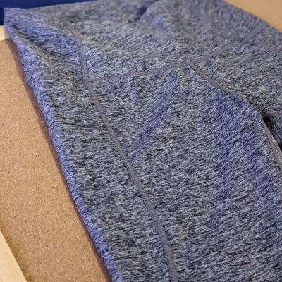 Tesla Women's Blue Capri Leggings - Size Small | Yoga & Workout Ready