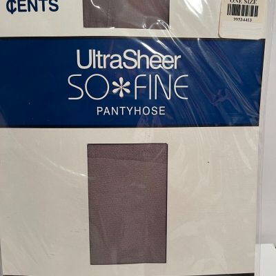 Fashion Cents UltraSheer So*Fine Pantyhose; Color = Grey (P1)