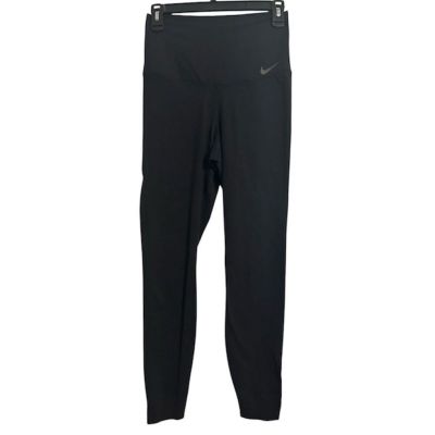 Nike Black Dri -Fit Pull On Leggings Workout Gym Attire Active Wear