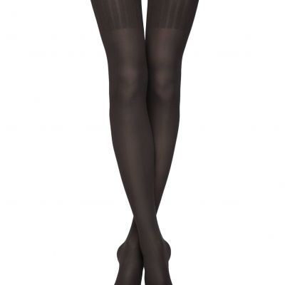 Conte Erica 60 Den - Fantasy Opaque Women's Tights with Imitation Mélange Golfs