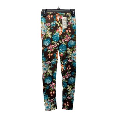 Nollia Women’s S/M Multi Color Floral Pattern Leggings