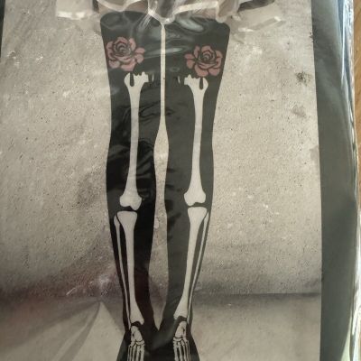 Halloween Bones Knee Highs