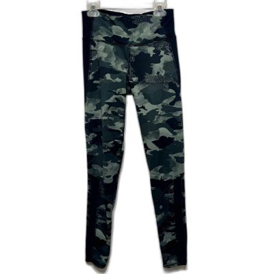 Champion C9 Leggings Yoga High Waist Green Black Camo Workout Womens size XS