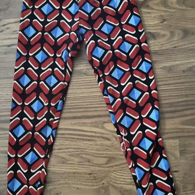 LuLaRoe Leggings Aztec Geometric Shapes OS