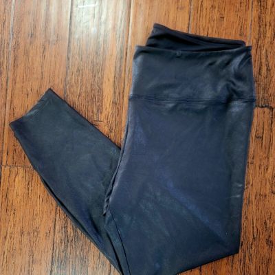 NWOT! Simply Vera Wang Faux Leather Moto Leggings Size 1x High Rise