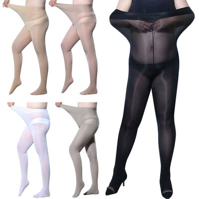 Women Tights Thigh High Pantyhose Glossy Stockings Lingerie Bodystcokings Silk