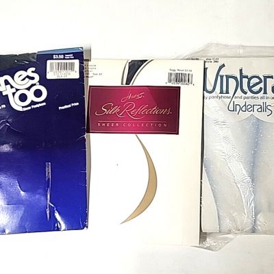 Vintage 1979 Winteralls Underalls Hanes Pantyhose Wine Size A B Style 380