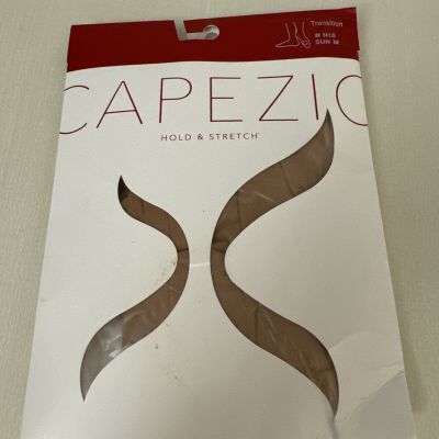 Capezio Hold & Stretch Transition Tights N15 Sun M Dance  New!