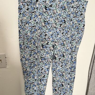 Terra Sky Ladies Leggings Pull On Sz 22w