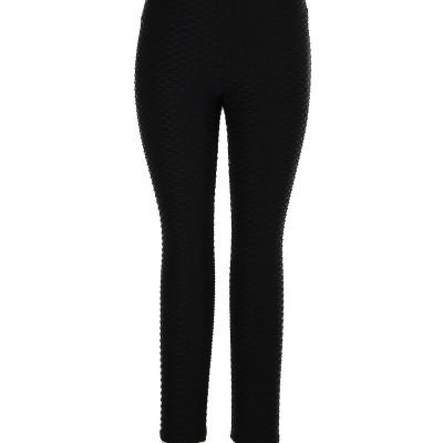 Unbranded Women Black Leggings XL