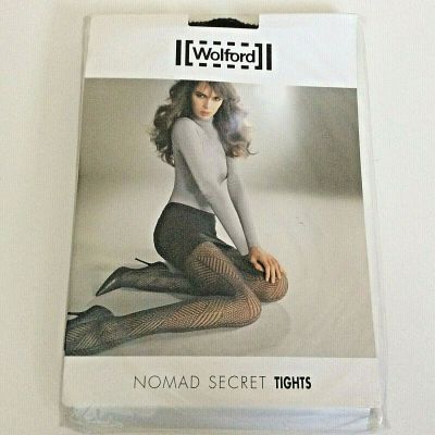 Wolford Nomad Secret Tights Size Medium Color Mocca Brown NEW