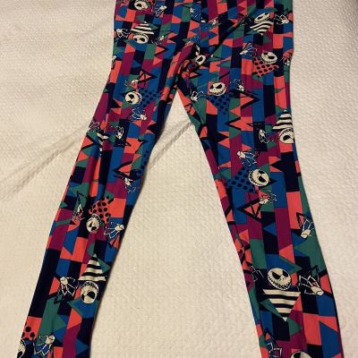 LuLaRoe TC2 Disney Jack Skellington Nightmare Christmas bright