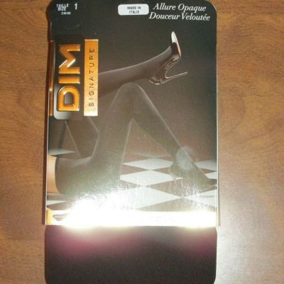 837V2 DIM D1056 DIM Signature Allure Opaque Tights Size 1 Chocolate