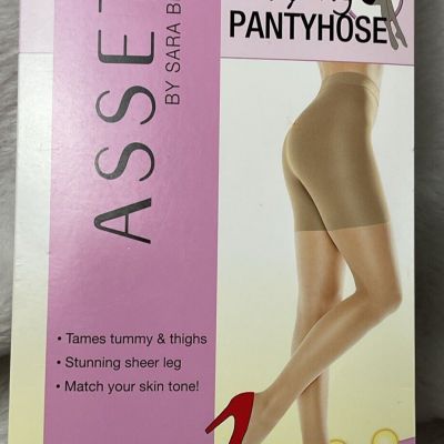 SPANX Assets Sara Blakely 126B High Waist Shaping Pantyhose Black SZ 4