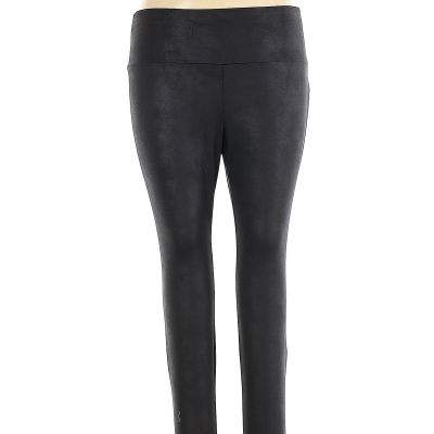 Terra & Sky Women Black Leggings XL