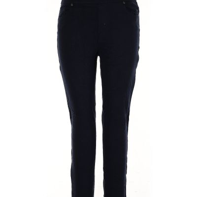 Gloria Vanderbilt Women Blue Jeggings 14