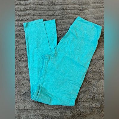 NWOT LuLaRoe OS One Size Leggings Sea Green Heathered Solid Leggings Soft