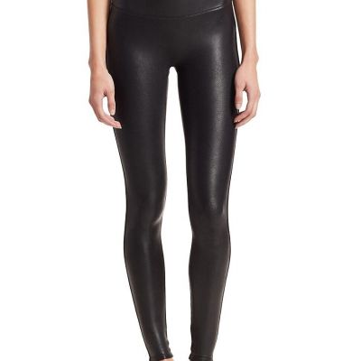 Spanx Ladies' Faux Leather Leggings, Black, S