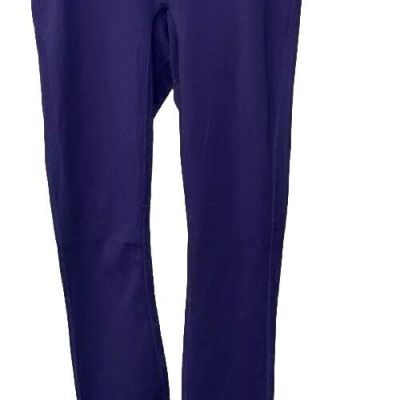 Fabletics Motion 365 Purple Leggings XXS Stretch Pullon Women Pocket