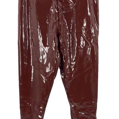 Commando Faux Patent Leggings Womens L Sienna Perfect Control Liquid Shine