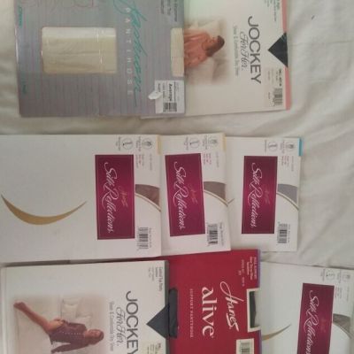 Lot of 8 Pairs of Quality New Panty Hose - MD