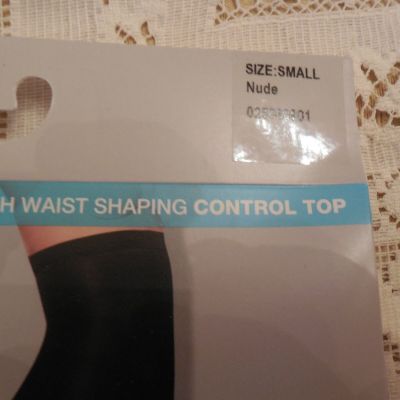 Hanes Solutions Silky Sheer Shaping Conrol Top S Pantyhose NEW In Package