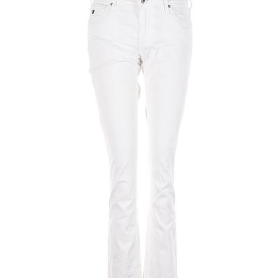 Adriano Goldschmied Women White Jeggings 27W