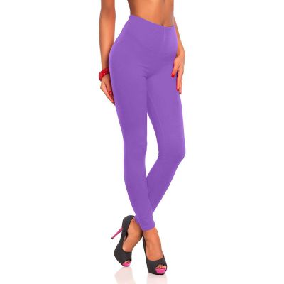 Women Stretch Cotton High Waisted Leggings Long Workout Yoga Pant Fitness