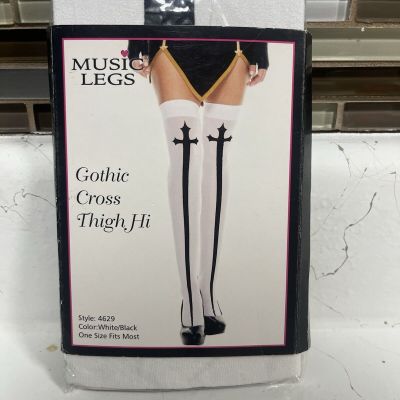 Gothic Cross Thigh Hi