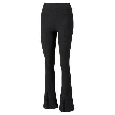 Puma Classics Ribbed Slit Pants Womens Style : 531614