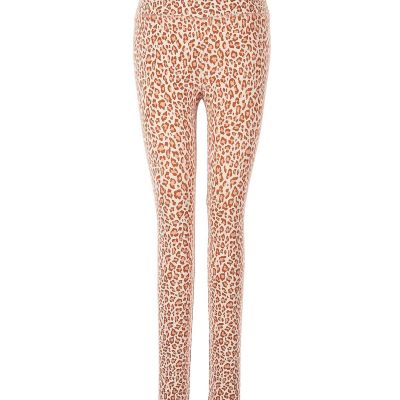 Lou & Grey Women Brown Leggings XS