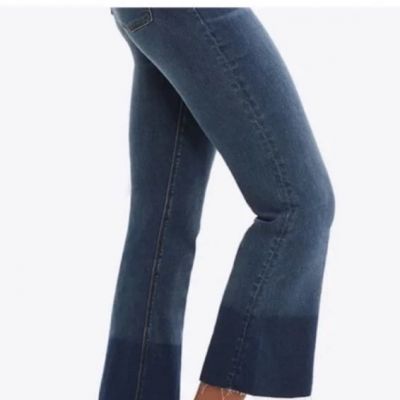 Spanx large cropped flare high waisted jean leggings