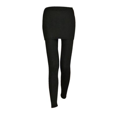 Women Workout Leggings Short with Skirt Women's Attached Pregnant Woman