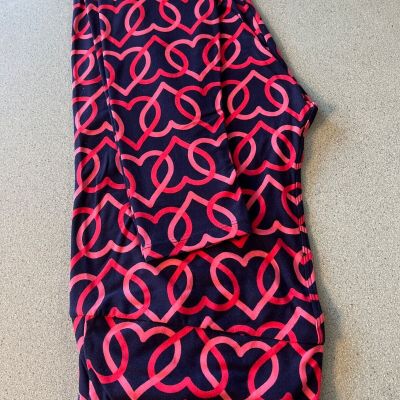 Lularoe Size TC Heart Valentine's Day Leggings