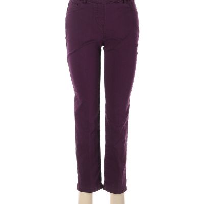 Allison Daley Women Purple Jeggings 6 Petites