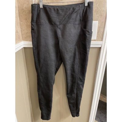 Mondetta Performance + Luxury Yoga Pants Black Women's Size Large