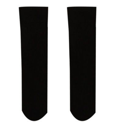 Pair Fashion Knee High Socks Delicate Casual Calf Sock Solid Color for Women