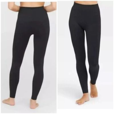 Assets Spanx Shaping Leggings 20339R Very Black - Women's Size 1X