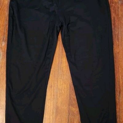 Splash Jegging Pants Size Womens 3X Workout Black Pullon 34x28