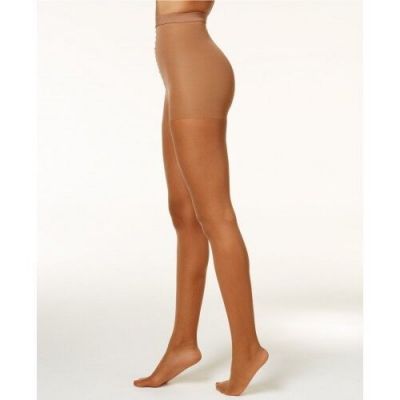 2 Tamara Suntan 2XL = q+ Control Top Pantyhose Hooters Uniform sheer lt support