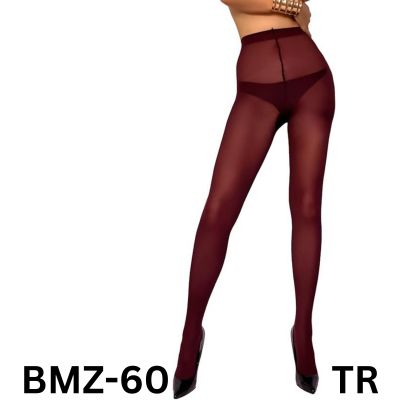 Charm and Attitude Burgundy Tights Women' Wine Color Bordeaux Sheer Pantyhose XL