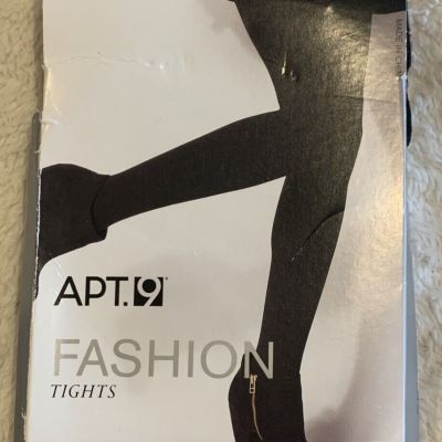 Women's APT 9 Black Fashion Tights Size Medium NWT