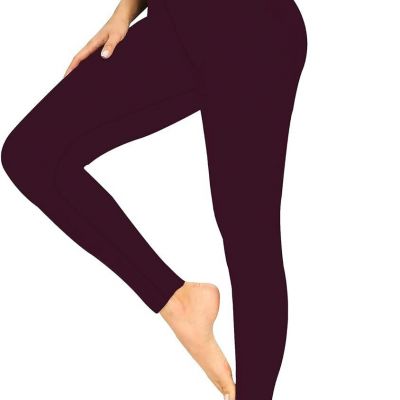 Soft Leggings for Women - High Waisted Tummy Control No See Through Workout Yoga