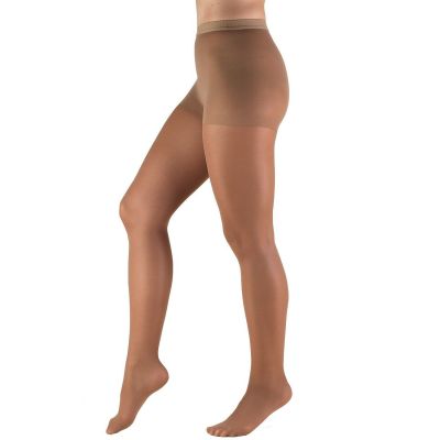 Truform Sheer Pantyhose: 8-15 mmHg Q TAUPE (1765TP-Q)