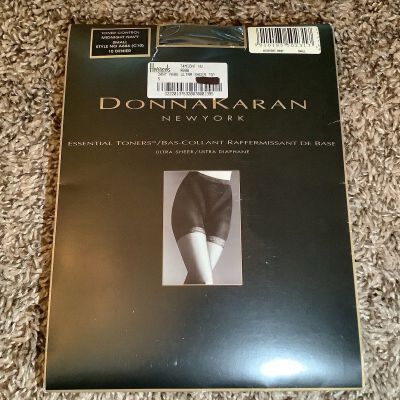 Donna Karan essential toners pantyhose, 10 denier, color midnight navy, size: S