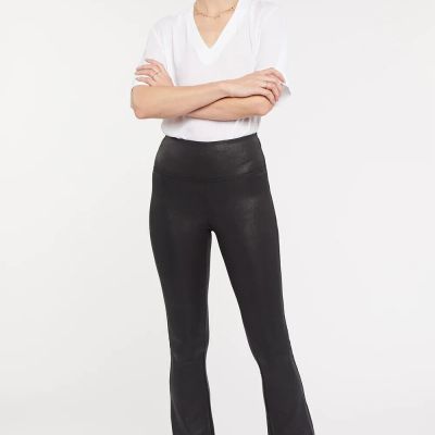 NYDJ ankle flare Faux Leather like Legging XL NWT Retail $98-   SOLD OUT