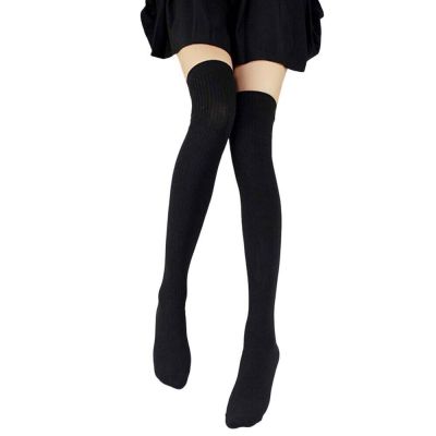 Women Long Socks Winter Warm Over Knee High Socks  Long Stockings Thigh Warmer