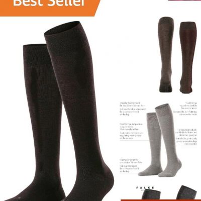 Elegant Sensitive Knee-High Socks for Women - Soft Touch and Durable Design