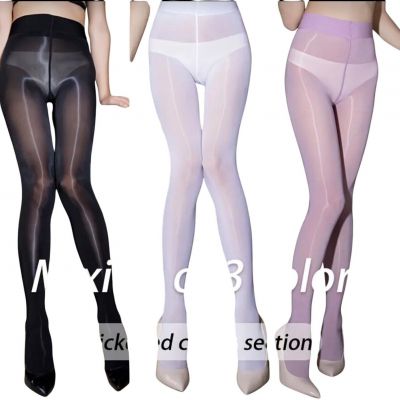 3 Pairs Womens Tights*Black White Pink*Thickened Crotch *Dancewear* One Size*New