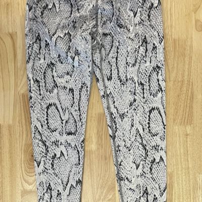 Beyond Yoga Women’s Leggings Ombre Snake Gray Size XS Nylon Blend